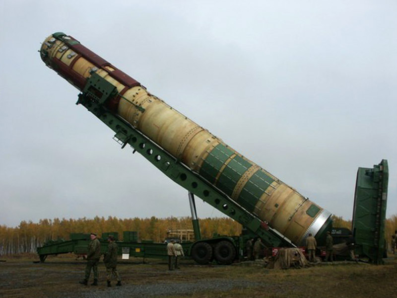 Ракетный комплекс Р-36М. Фото с сайта kapyar.ru