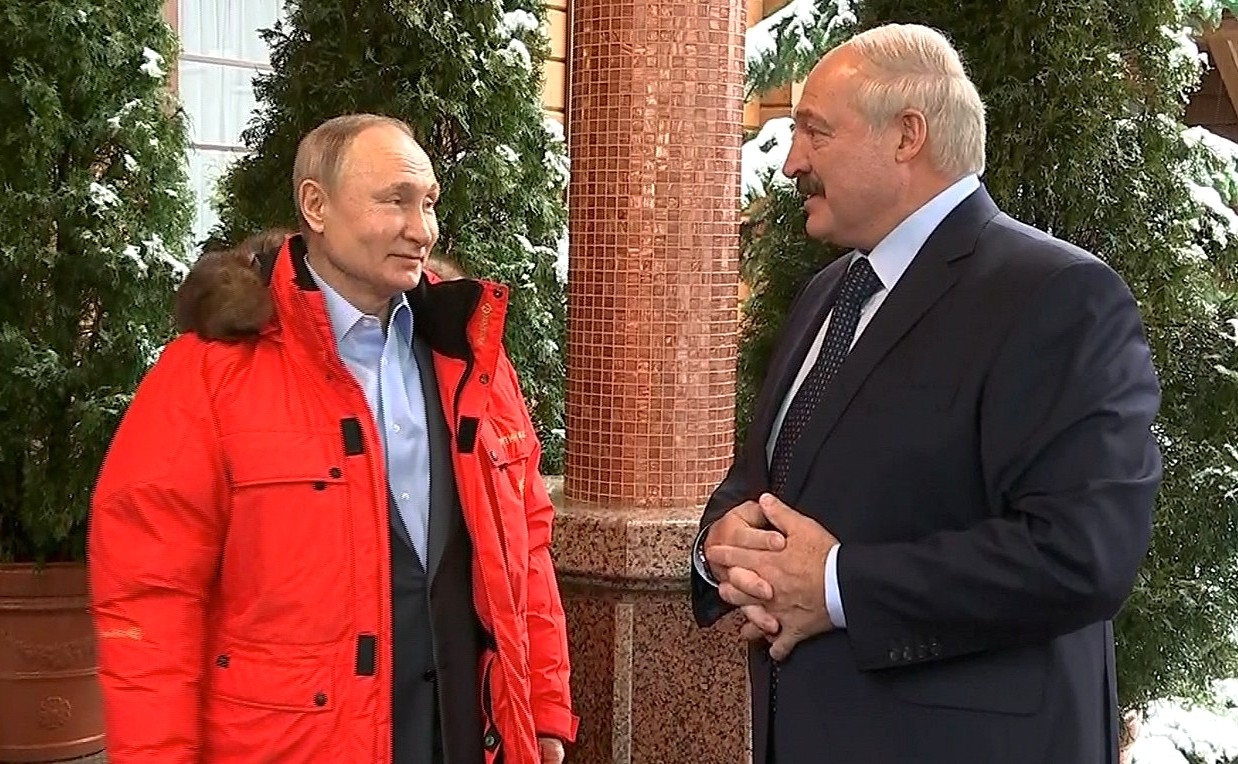 Путин и Лукашенко