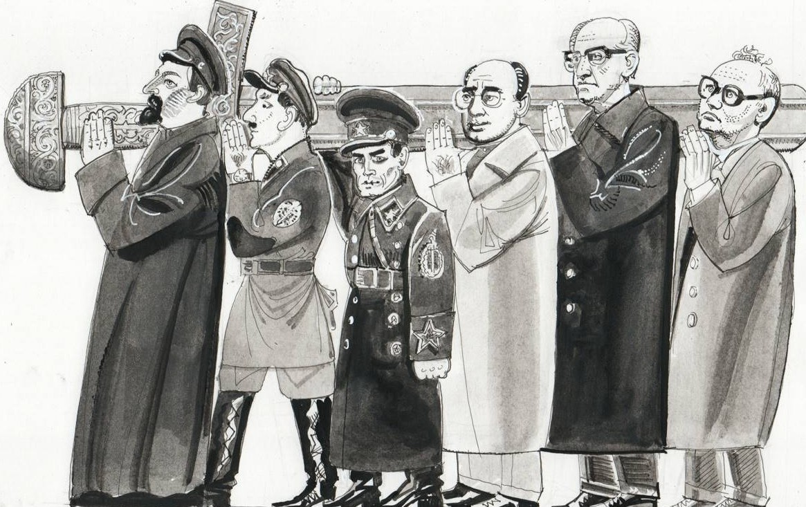 Дзержинский, Ягода, Ежов, Берия, Андропов, Крючков