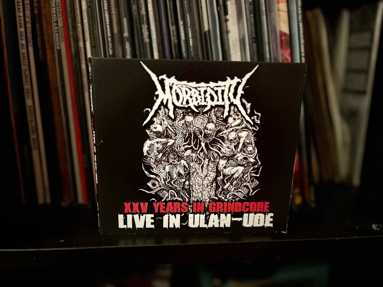 Morbidity «Live In Ulan-Ude» (2CD + 3 наклейки + 2 открытки + 2 медиатора)