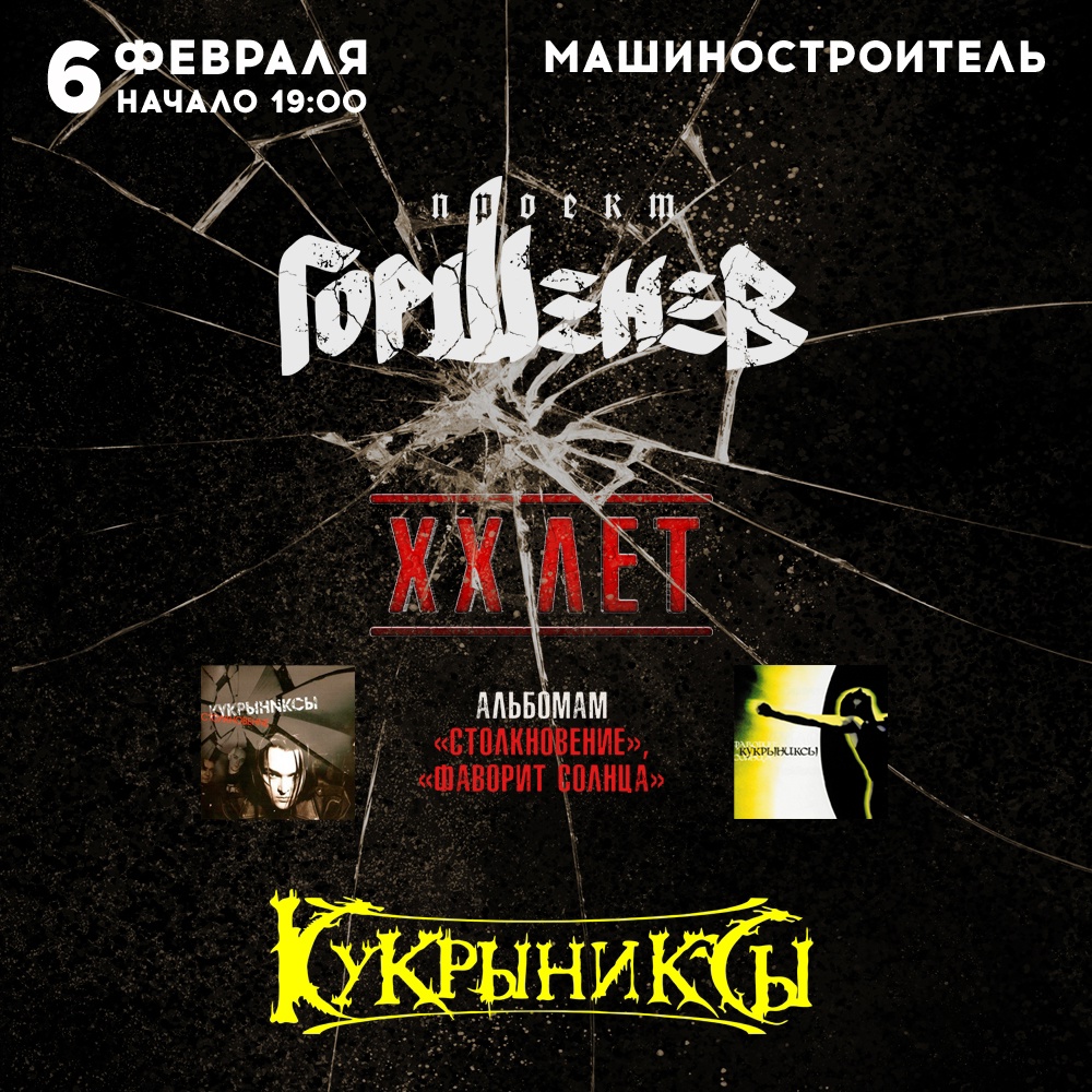 Горшенев, 6 февраля, ДК «Машиностроитель» (Петрозаводск)