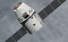 Космический корабль Dragon. Фото с сайта nasa.gov