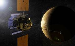 Межпланетная станция «Мессенджер». Изображение с сайта nasa.gov