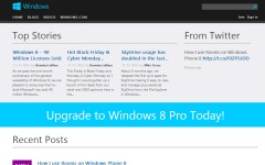 Скриншот сайта blogs.windows.com