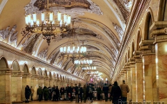 Станция московского метро, фото infmir.ru