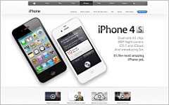 Скриншот сайта apple.com