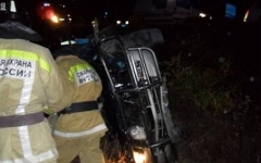 ДТП в Шимановском районе. Фото с сайта 28.mchs.gov.ru