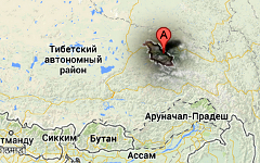 Место происшествия на карте. Изображение сервиса Google Maps