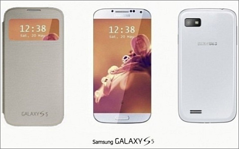 Концепт смартфона Samsung Galaxy S5. Фото с сайта blog.naver.com