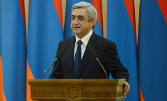 Серж Саргсян. Фото с сайта president.am