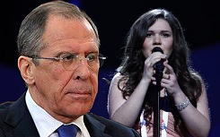 Сергей Лавров и Дина Гарипова. Коллаж © KM.RU