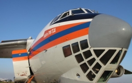 Самолет Ил-76. Фото с сайта mchs.gov.ru