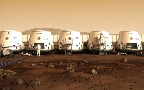 Изображение с сайта mars-one.com