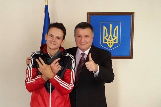 Григорий Кириленко и Арсен Аваков. Фото со страницы Арсена Авакова в Facebook