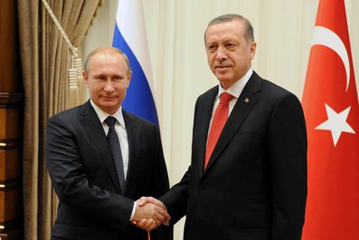 Владимир Путин и Реджеп Тайип Эрдоган. Фото с сайта kremlin.ru