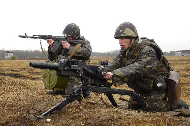 Украинские солдаты. Фото с сайта mil.gov.ua