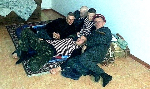 «Гвардейцы». Фото с Facebook Андрея Хлебореза