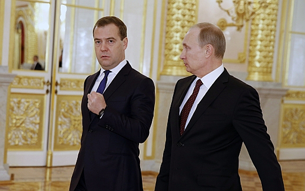 Дмитрий Медведев и Владимир Путин © РИА Новости, Дмитрий Астахов