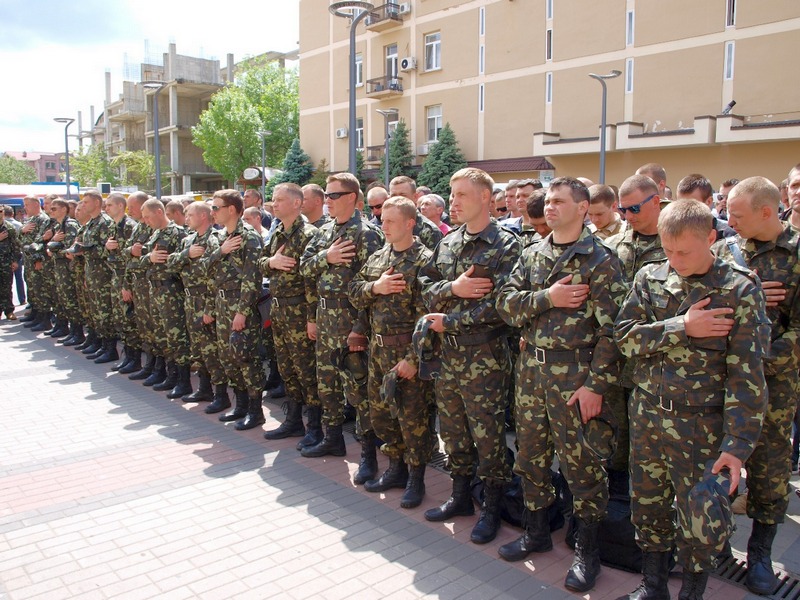 Украинские солдаты. Фото с сайта mil.gov.ua