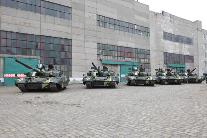 Танки «Оплот». Фото с сайта ukroboronprom.com.ua