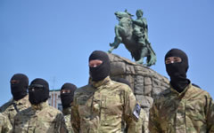 Бойцы батальона «Азов» © РИА Новости, Евгений Котенко