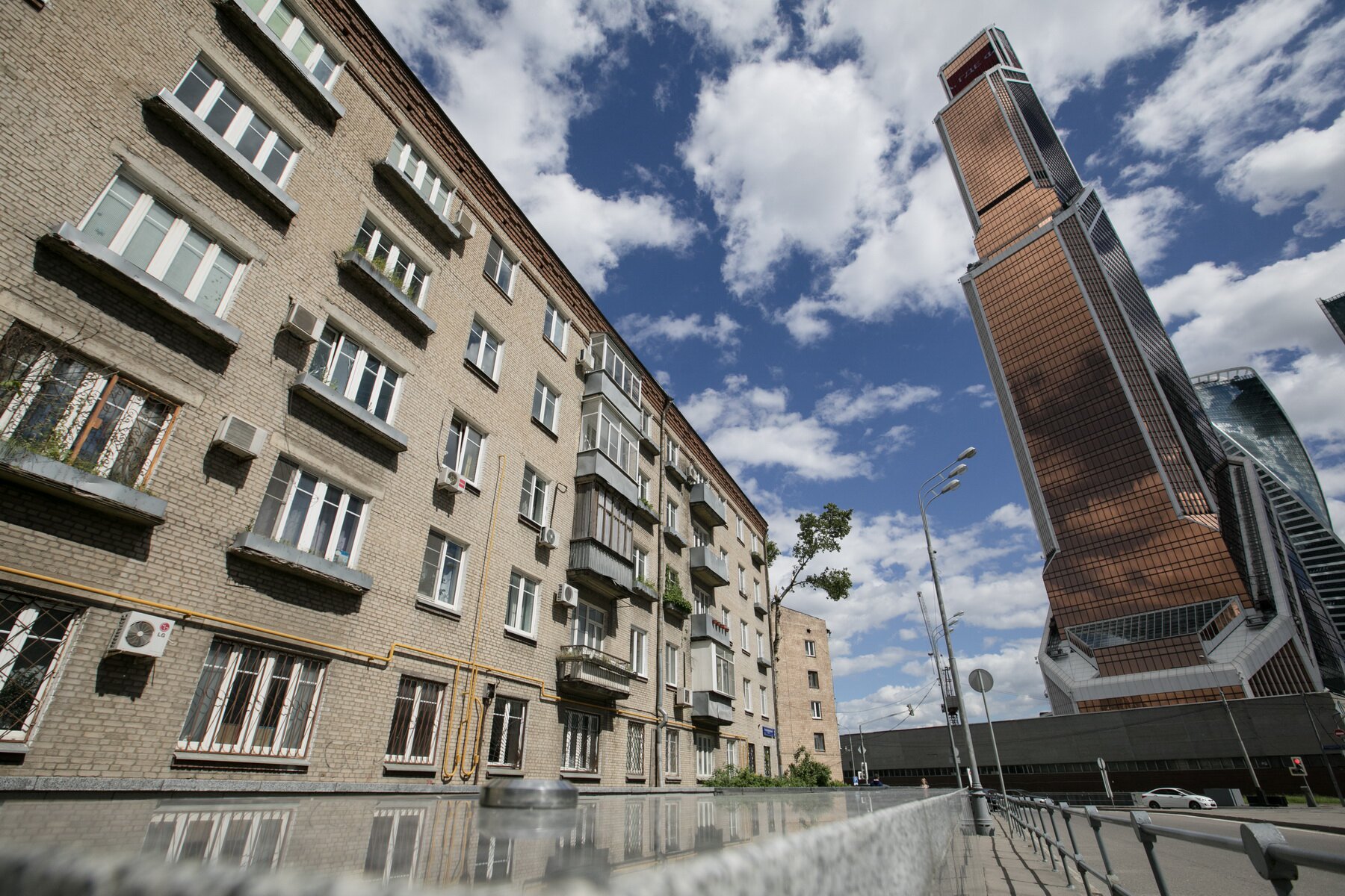 Старые пятиэтажки 