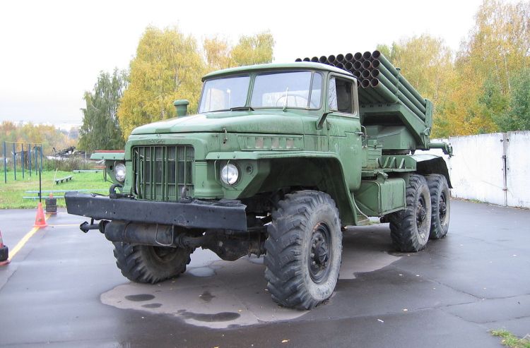 Боевая машина БМ-21 