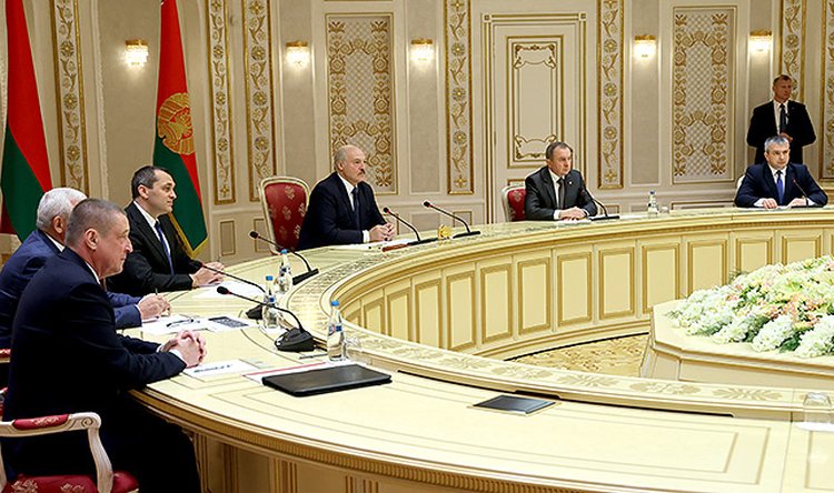 Лукашенко на встрече с губернатором Приморского края Кожемяко
